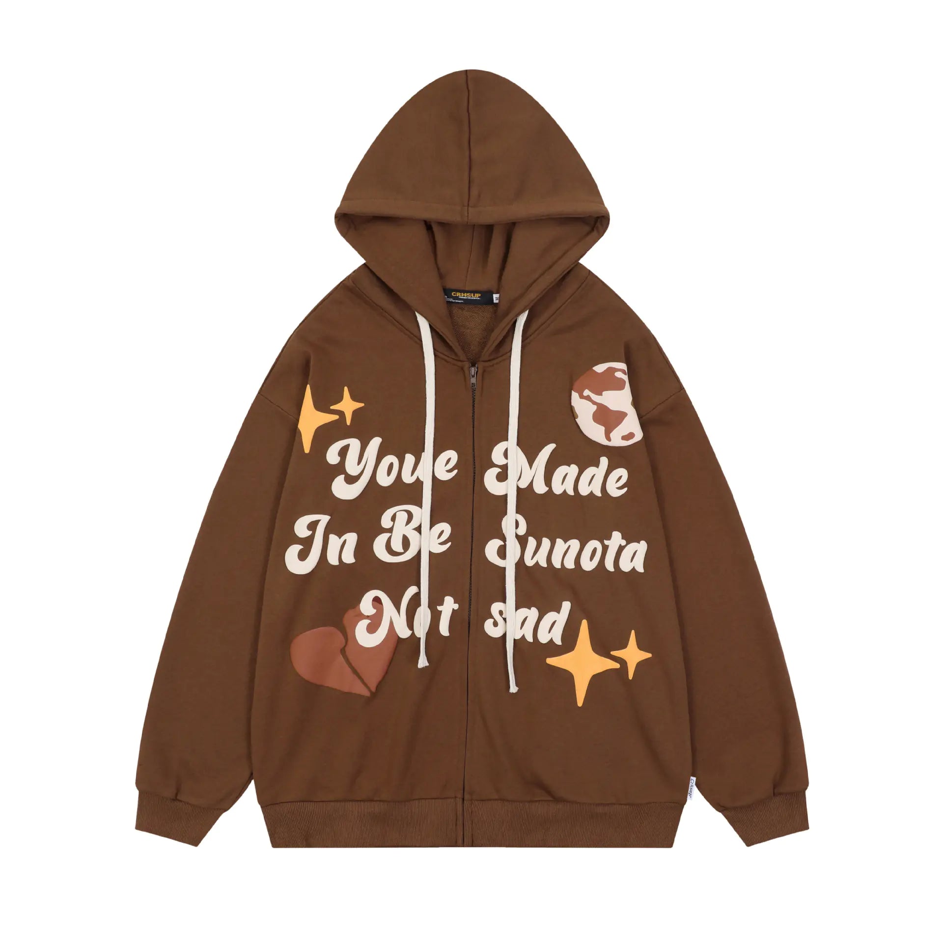 Unisex Graphic Cardigan Hoodie