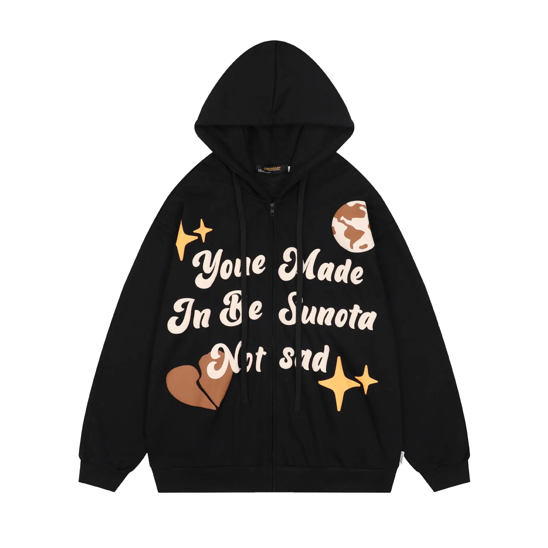 Unisex Graphic Cardigan Hoodie